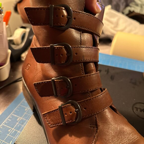 Born Womens Cardi Ankle Boot Brown Size 11 - Picture 3 of 7